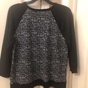 Black and white Jones New York Sweater